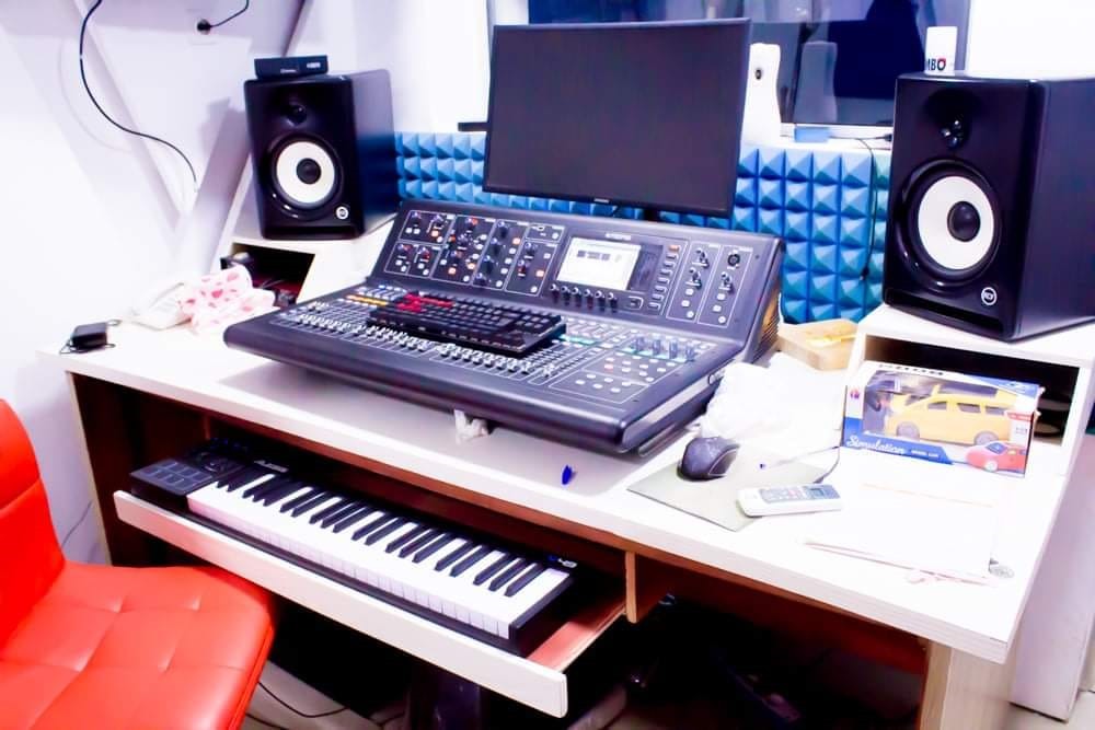 Studio d'enregistrement professionnel